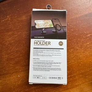 New Fold Magnetic Cell Phone Holder 1080 angle rotation - Dashboard Mount